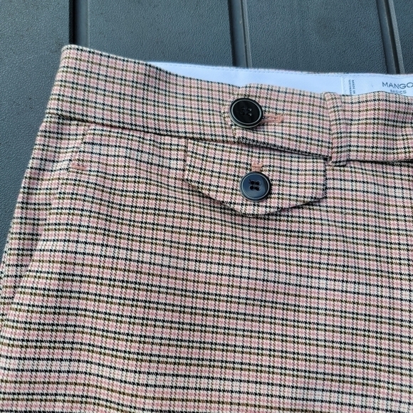 Mango Plaid Pants 8 - Picture 2 of 11